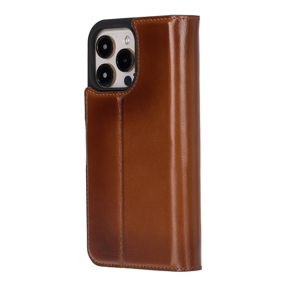 Leather iPhone 16 Pro Max Detachable Wallet Case-4